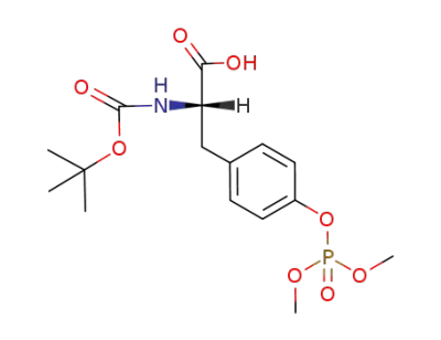N<sup>α</sup>-(tert-butoxycarbonyl)-O-(O',O''-dimethylphosphoro)-L-tyrosine