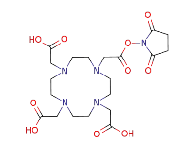 1,4,7,10-tetraazacyclododecane-1,4,7,10-tetraacetic acid mono(N-hydroxysuccinimidyl ester)