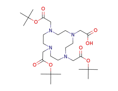 1,4,7-tris(tert-butoxycarbonylmethyl)-1,4,7,10-tetraazacyclododecane-10-acetic acid