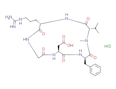 C<sub>27</sub>H<sub>40</sub>N<sub>8</sub>O<sub>7</sub>*ClH