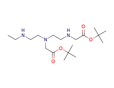 1,4-bis(tert-butoxycarbonylmethyl)-1,4,7-triazanonane